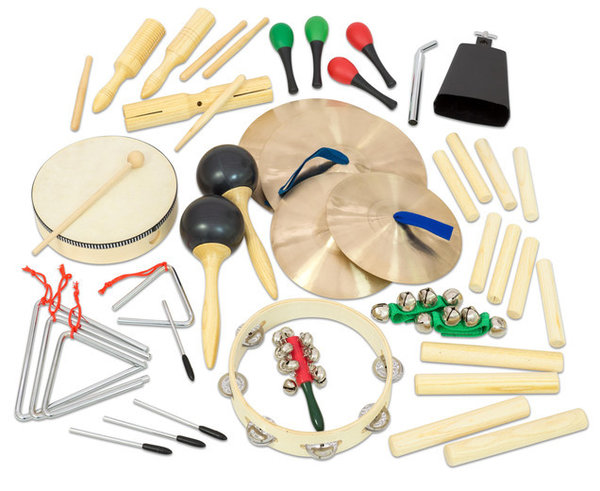 Musik Percussions-Tasche mit 24 Instrumenten