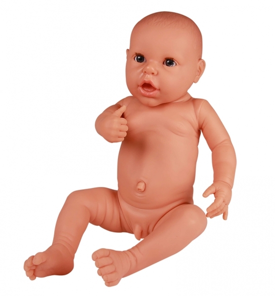 Neugeborenenpuppe für Wickelübungen, männlich